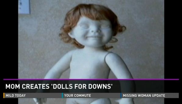 Dolls designed for children with Down Syndrome