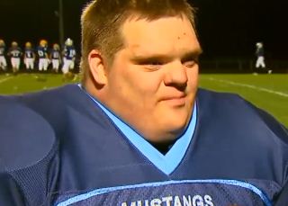 Waterboy with Down Syndrome Scores Touchdown